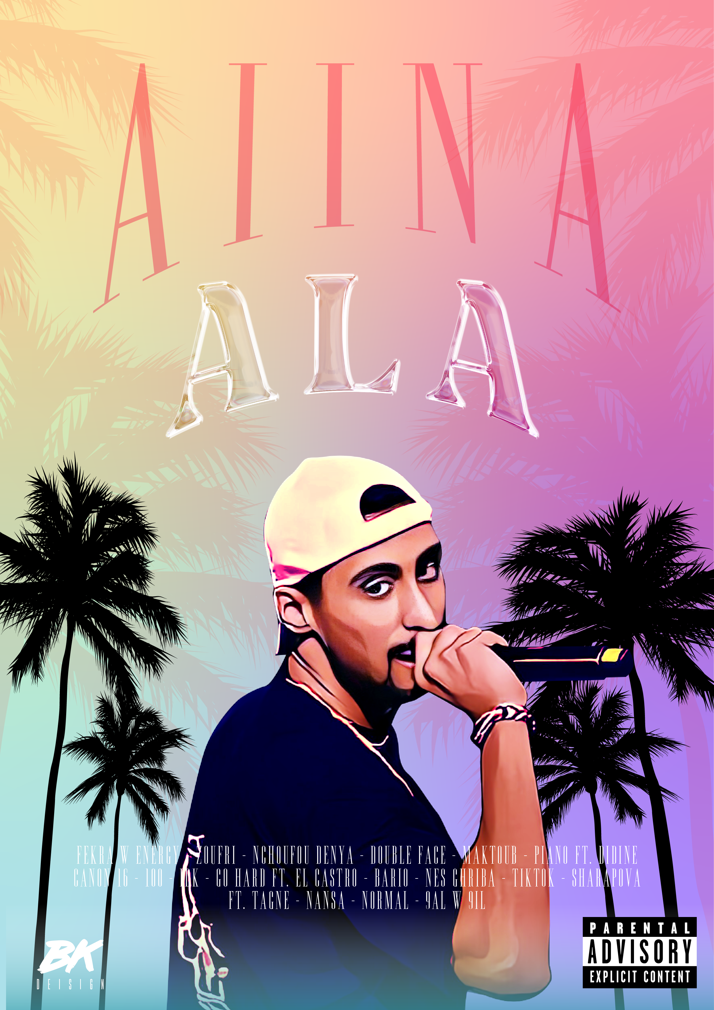 Affiche A.L.A - Illustrator + Photoshop