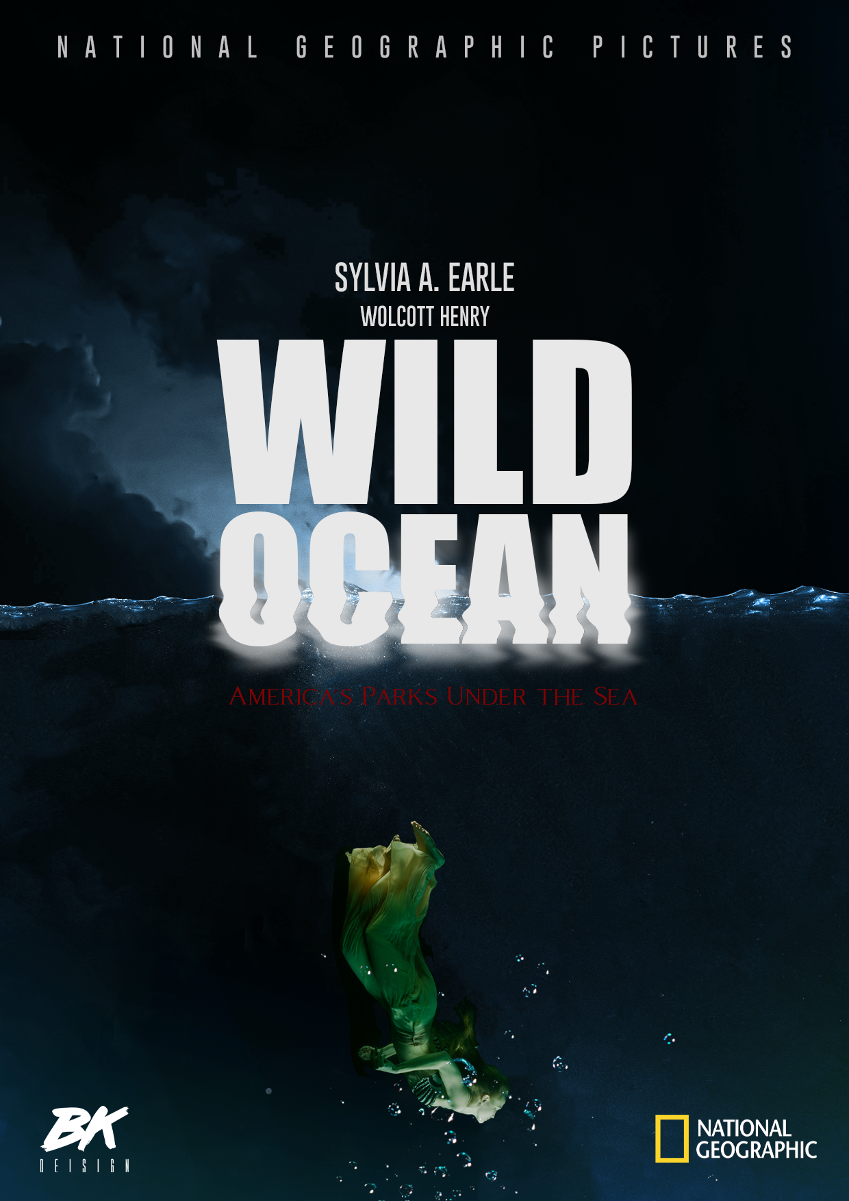 Cover The Wild Ocean - Illustrator + Photoshop